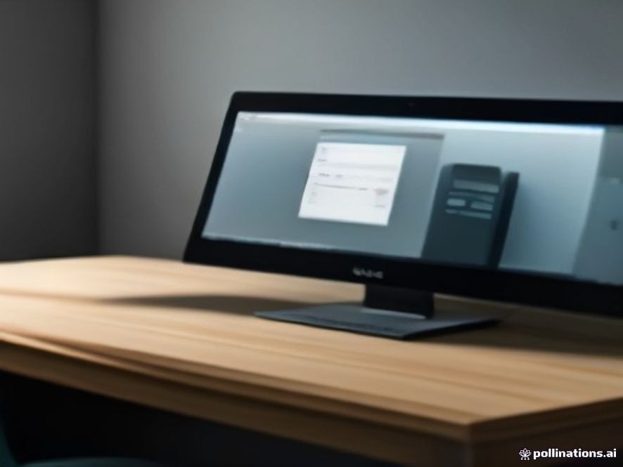 Mobile smartphone and desktop screen displaying web search interfaces side by side