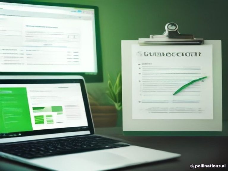 SEO audit checklist clipboard hovering above search performance charts